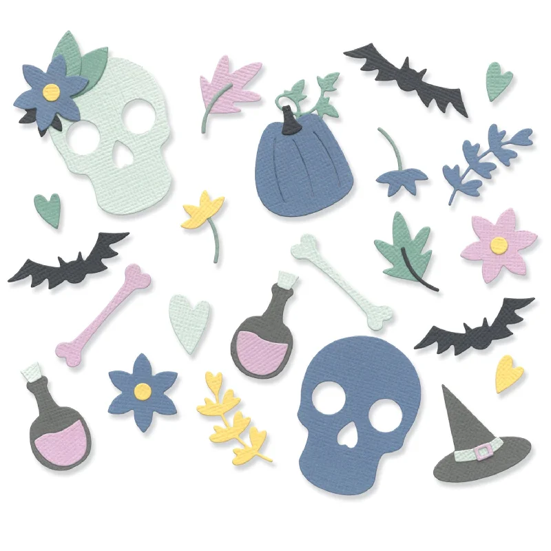 Thinlits Die Set 15PK - Spooky Icons