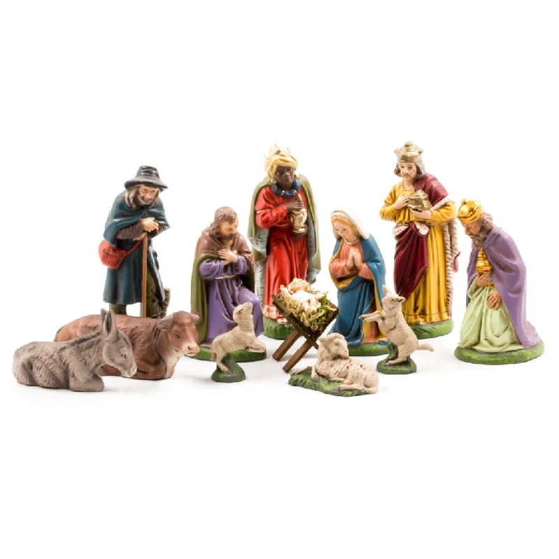 Twelve Piece Nativity Set, 11cm scale by Marolin Manufaktur