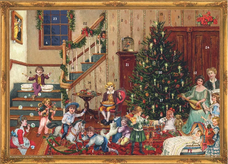 Victorian Christmas Eve Advent Calendar by Richard Sellmer Verlag