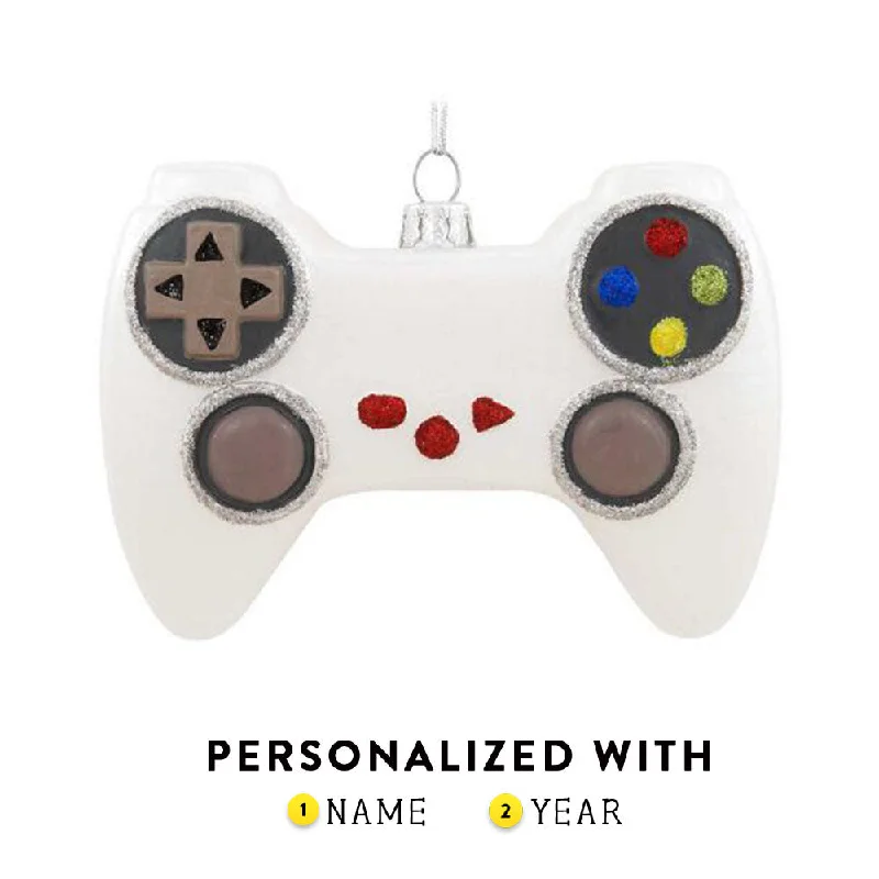 Personalized Video Game Controller Ornament