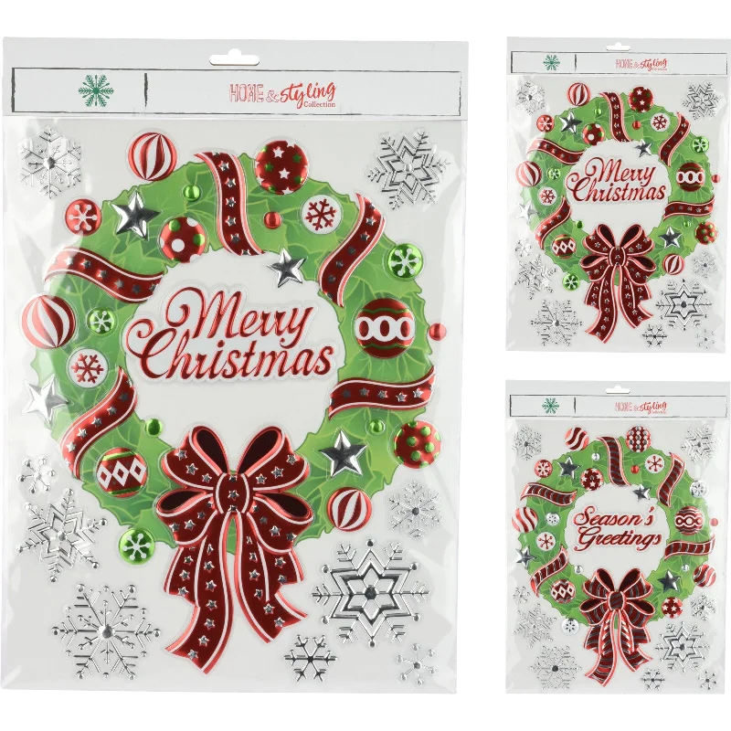 Wreath Sticker Set (sold individually)